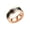 Yellow, variant on Smart Temperature Change Color Ring Stainless Steel Temperature Ring for Couples Anniversary Valentine's Day Gift