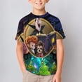 thumbnail image 2 of Hotel Transylvania Kid's T-Shirt Short Sleeve T-Shirt Tops Summer Tee Shirt for Boys Girls 140CM, 2 of 8