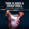thumbnail image 6 of Tetra BettaMin Flake Medley for Betta Fish, Complete Color-Boost Flakes and Dried Krill, 0.81 oz., 6 of 11