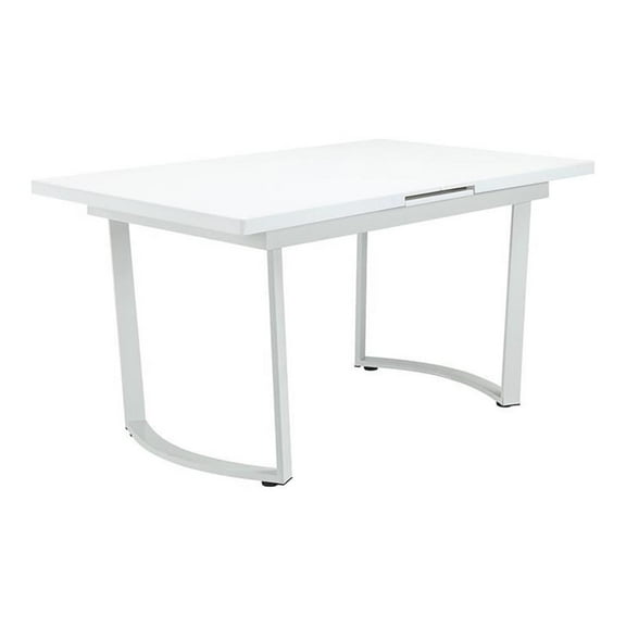 ACME Palton Dining Table in High Gloss White