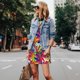 thumbnail image 4 of Balery Colorful Bananas Vestidos de verano para mujer con estampado: vestido holgado sin mangas, vestido playero informal y cómodo para días calurosos., 4 of 7