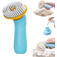 thumbnail image 1 of Dog H Removal Brush Soft Dog Cat Bathing Massa Brush - Pet Ging H Removal Brush Ntly Removes Loose Undercoat () (1pcs), 1 of 4