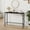 black, variant on Console Table, Narrow Sofa Table, 39.4" Entrance Table with Power Station, Behind Couch Table for Living Room, Hallway, Entryway, Foyer