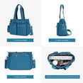 thumbnail image 3 of Tote Bag for Women Canvas Tote Bags Handbags for Women Crossbody Bag with Multiple Pockets, 3 of 7
