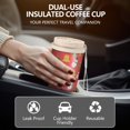 thumbnail image 5 of Christmas 18oz Double Drinking Coffee Mug – Vacuum Insulated Stainless Steel Travel Cup with Leakproof Lid, 316 Steel Thermos Tumbler for Hot & Cold Beverages, 5 of 7