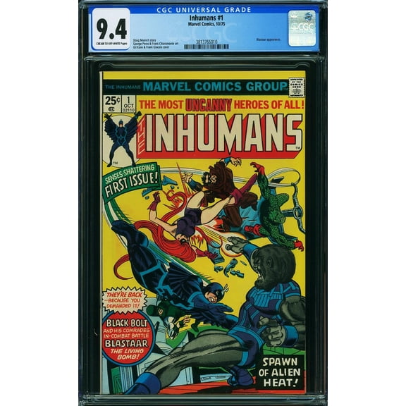 Inhumans #1 - CGC 9.4 Comic Book