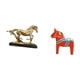 thumbnail image 5 of Figura de caballo,Figura coleccionable de caballo en miniatura,Figura de escritorio,Estatua de caballo Dala tradicional sueca,artesanía,Figura creativa de caballo de Dalecarlian, 5 of 8