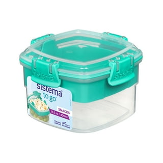 Sistema TO GO 21647 Sandwich Box, 15.22 oz Capacity, Plas