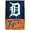 Gold Framed Version, variant on MLB Detroit Tigers - Logo 18 Wall Poster with Wooden Magnetic Frame, 22.375" x 34"