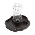 thumbnail image 1 of Cuenco de agua para reptiles, bebedero para reptiles, accesorios de alimentación, comedero para mascotas, hidratador automático para gecos. Café oscuro, 1 of 8