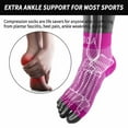 thumbnail image 3 of AVIDDA Ankle Brace for Men Women Pair Plantar Fasciitis Socks with Arch Support Compression Ankle Support Foot Sleeve for Achilles Tendon Support Swelling Eases Heel Pain Relief, 3 of 9