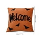 thumbnail image 3 of Funda Almohada Fantasma Cojín Bordada Halloween para Salón Sofá Rojo, 3 of 9