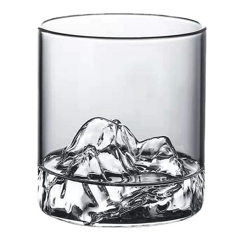 5 Square Rocks Drinking Glasses With Weighted Bottoms/water/whiskey/old  Fashioned/ Vintage Barware 