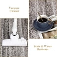 thumbnail image 6 of 9x12 Area Rugs – Soft Non-Slip Low Pile Machine Washable Modern Design Carpet for Living Room Bedroom Dining Room Office Nursery Grey/Taupe., 6 of 8