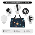 thumbnail image 5 of Hirioo Solar System And Planets Hand Travel Bag for Men Women,Durable and Spacious Travel Bag with Multiple Pockets for Work, Travel, Weekend Getaways, 5 of 8