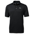 thumbnail image 2 of Men's Cutter & Buck  Black Ivy League DryTec Virtue Eco Pique Tile Print Recycled Polo, 2 of 3