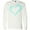 AA-White, variant on Inktastic Paw Print Heart Long Sleeve T-Shirt