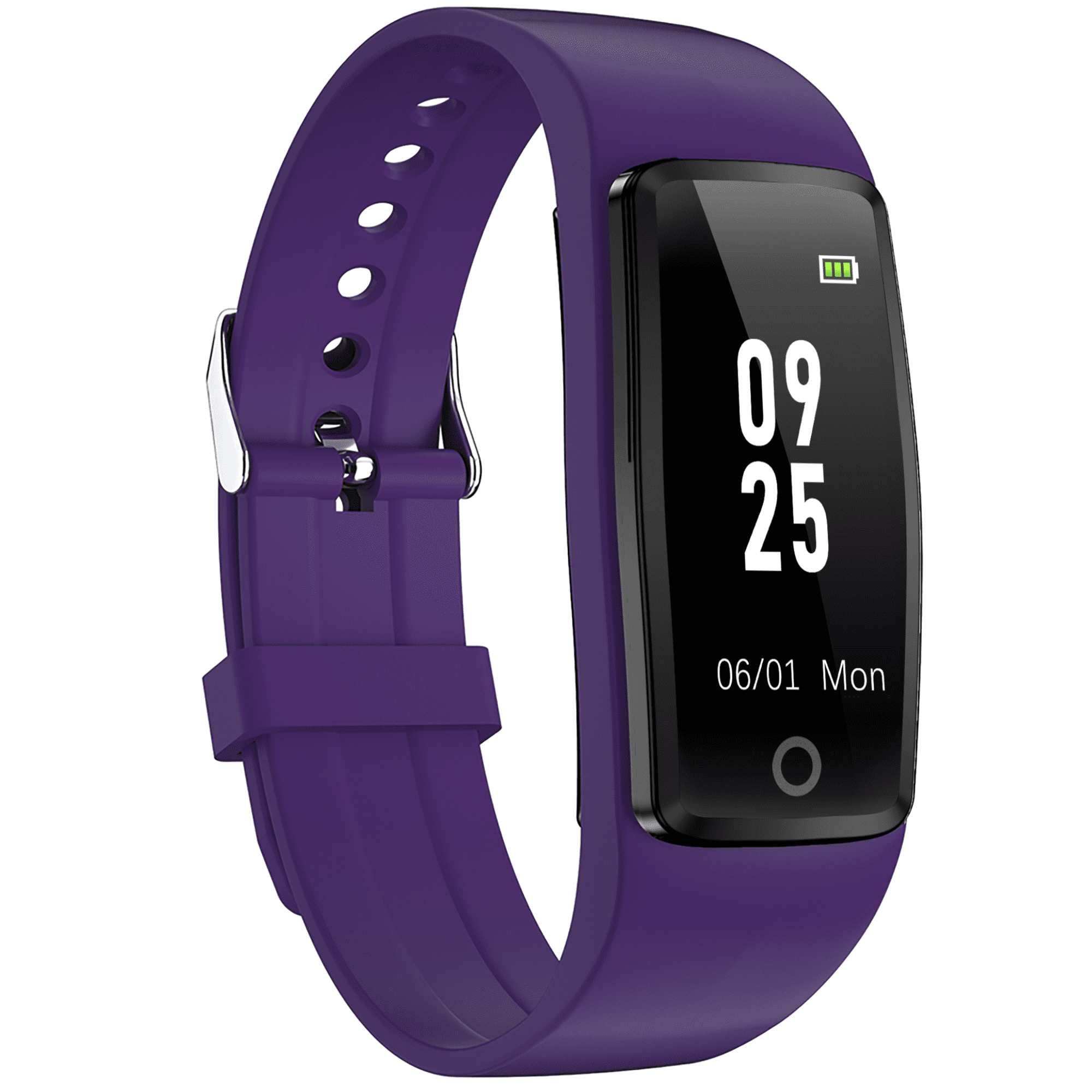 Goji GO Activity Tracker Fitness Heart Rate Purple Fitness Band
