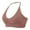 X1 Coffee, variant on Ticikt Women Workout Impact Bras Medium Low Support Halter Sports Bras Seamless Open Back Gym Padded Yoga Crop Top,Color:Hot Pink