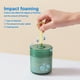 thumbnail image 5 of Cara Lavado Fabricante de espuma Uso de viaje Portátil Lavar a mano Burbuja Hacer espuma de espuma Herramienta de espuma de alta eficiencia Accesorios de baño Verde transparente Inevent HA012617-01B, 5 of 7