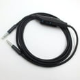 thumbnail image 2 of JIAHAOO Black 1.5m Audio Cable Adapter for Logitech G Series Headsets for Long Gaming Sessions with Mute Volume Functions, 2 of 3
