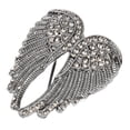 thumbnail image 4 of Brooch,  Angel Wing Brooch Pin Stylish Handcrafted Inlay Elegant Long Lasting Color Retention  For Jacket For Coat, 4 of 8