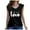 Black, variant on fatyb Tank Tops for Women Casual V Neck Sleeveless Graphic Tshirts Fashion Loose Womens Summer Shirts