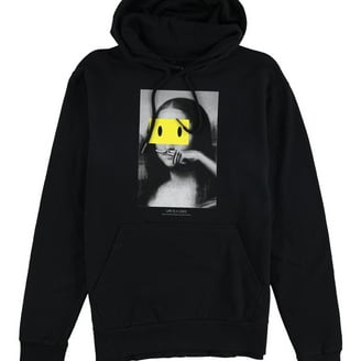 Demons Behind Me Semicolon Unisex Black Hoodie - Mental Health Awareness, 50/50 Cotton/Poly Blend, X-Large