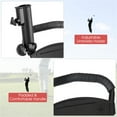 thumbnail image 5 of 2 Step Folding Golf Push Cart Lightweight Aluminum Frame with 10 Inch EVA Wheels Easy Fold Golf Trolley Walking Golf Cart with Umbrella Holder Accessories for Men Women Golfers Practice Range, 5 of 11