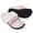 Pink, variant on Women's Soft Fair Isle Knit Clog Slippers with Faux Fur Collar
