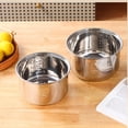 thumbnail image 3 of Food Grade Non-Stick Stainless Steel Inner Pot for Multifunctional Electric Rice Cooker, Replacement Cooking Pot, Easy Clean Inner Tank for Home Kitchen Cooker Parts and Accessory, 8*4in, Sliver, 3 of 6