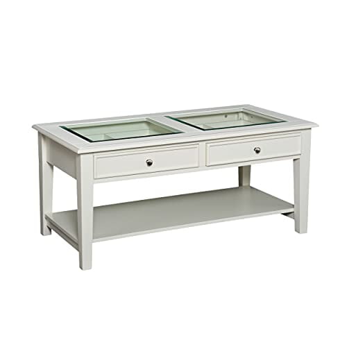 SEI Furniture Table de Cocktail, Blanc