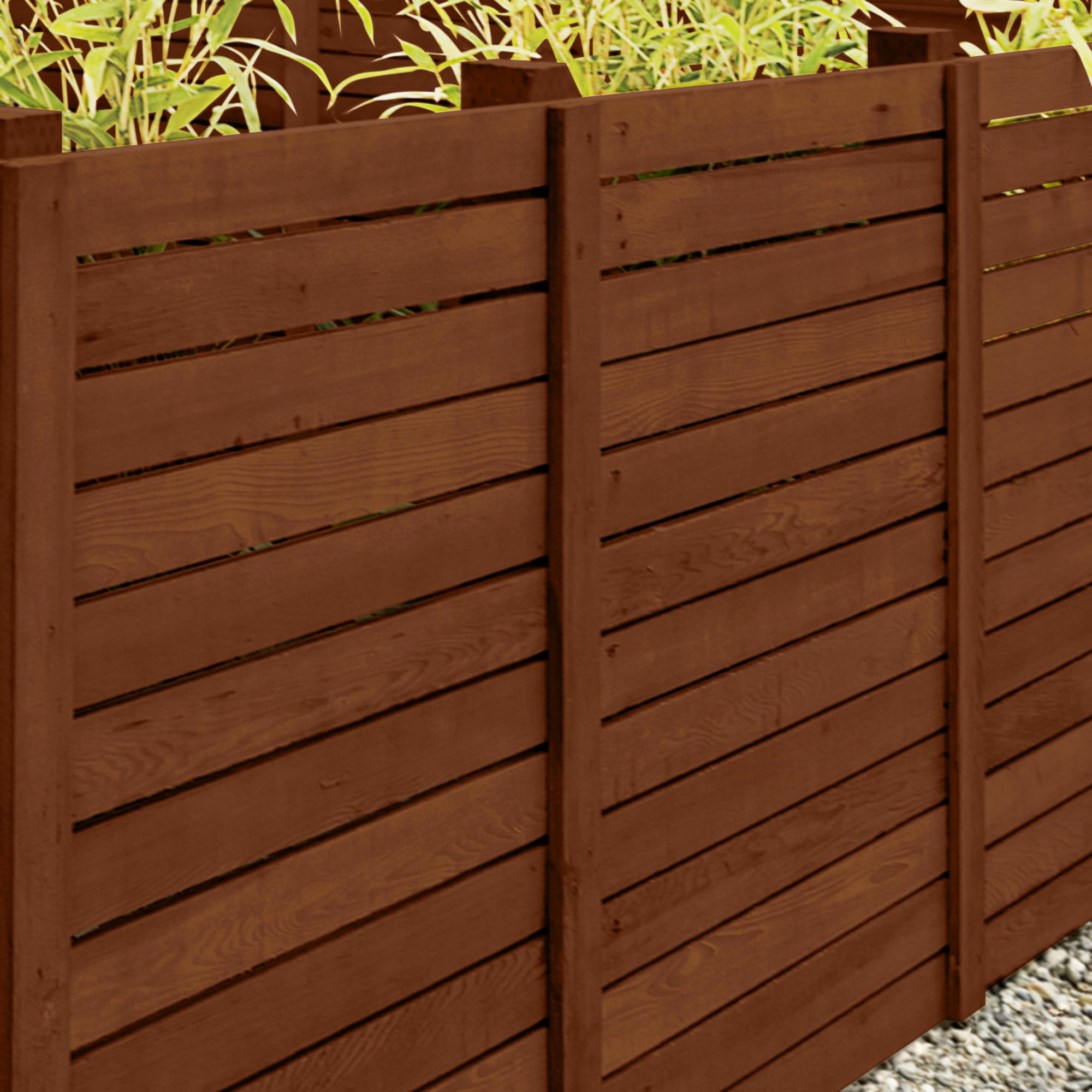 Olympic Maximum 1 Gallon ST-2022 Russet Semi-Transparent Exterior Stain and Sealer in One Low VOC