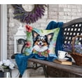 thumbnail image 4 of Papillon Luau Throw Pillow 18 in x 18 in, 4 of 5