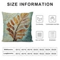 thumbnail image 5 of BCIIG  Fall Pillow Covers , Fall Autumn Pumpkin Maple Leaf Harvest Decorative Pillowcase Throw Pillow Cover,Fall Throw Pillows,Fall Bedroom Living Room Home Decor Pillow Case   24x24in, 5 of 5