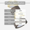 thumbnail image 3 of SSBM 2.83 Inch x 55 Yards (165 Feet) Clear Carton Sealing Tape, Heavy-Duty Shipping Use, 3 Mil Thick, 1800 Rolls, 3 of 9