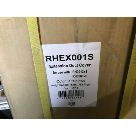 NEW Zephyr Duct Cover Stainless Steel Range Hood Accessories FOR RH0013XS AND