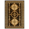 thumbnail image 1 of Takeo Aztec Geometric Indoor Area Rug by Blue Nile Nills - 8' x 10', Black, 1 of 4