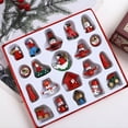 thumbnail image 2 of Christmas Tree Decorations Christmas Tree Ornaments Christmas Tree Box Christmas Tree Decoration Pendant Box Wooden Pendant Window Props Ornaments Christmas Decorations Wooden Christmas Tree, 2 of 4