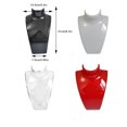 thumbnail image 4 of fastboy Mannequin Jewelry Holder Solid Color Replacing Shopping Mall Jewellery Shop Pendant Display Stand Base Shelf Accessories Red 20cm, 4 of 6