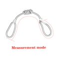 thumbnail image 3 of Typpkmm Dog Rope Sliding Traction Control Without Pull Loop Belt, Durable Leather Joint and Adjustable Metal Buckle P-Shaped Pet Collars, 3 of 7