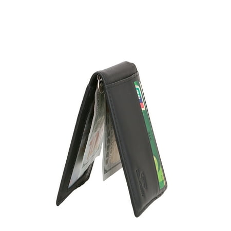 mens leather slim wallet bifold card holder wallet front pocket money clip for men - Bifold Card Holder mens leather slim wallet bifold card holder wallet front pocket money clip for men - Bifold Card Holder