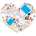 thumbnail image 3 of CafePress - Nursing Tools Heart - 15 oz Ceramic Large White Novelty Mug, 3 of 6