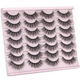 thumbnail image 4 of Pestañas Postizas Kiromiro 14 mm Faux 3D Mink 14 Pares, 4 of 6