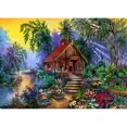 thumbnail image 1 of Pintura de diamante (DE1188) 5D DIY Square Riverside House Cross Stitch Craft 45x60cm FLhrweasw Nuevo, 1 of 1
