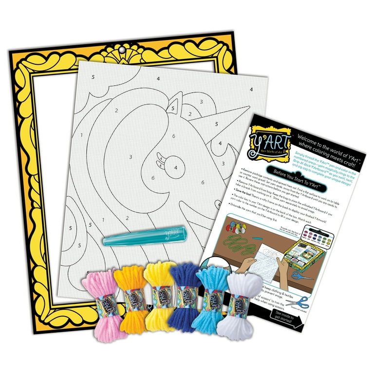 Unicorn - coloring kit - large – Underscore Art