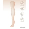 thumbnail image 6 of MeMoi Women's Nylon Classic Fishnet Tights - Womens - Female (Small/Medium, Nude), 6 of 8