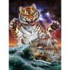 thumbnail image 2 of Cuadros Decorativos 5D Diamond Painting Tiger Siren Full Round Drill DIY Art Craft (A5235) Tmvgtek embutido en tela, 2 of 6