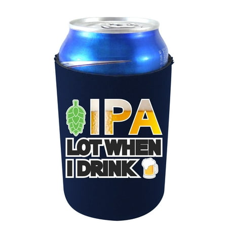 

IPA Lot When I Drink Can Coolie (Navy)