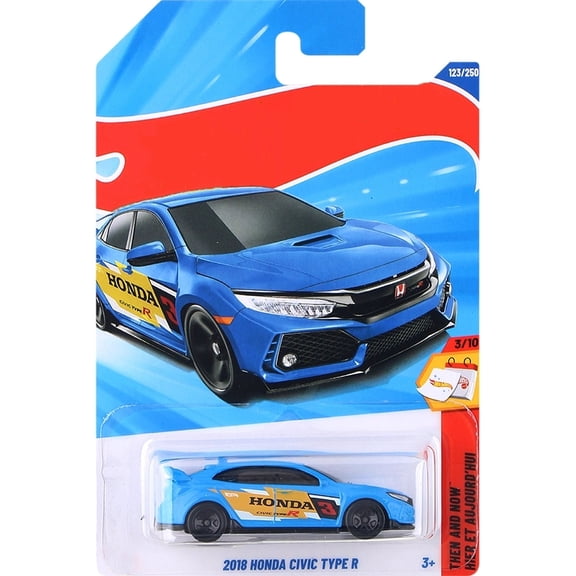 HW 2025 2018 Honda Civic Type R (Blue) Then And Now Hier ET Aujourd Hui